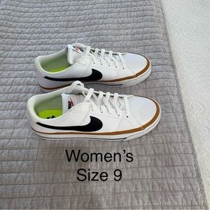 Nike White Sneakers - Women’s Size 9 -Never Worn!